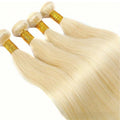 Straight Human Hair Bundles, 613 Light Gold - Lace Avenue Hair 4