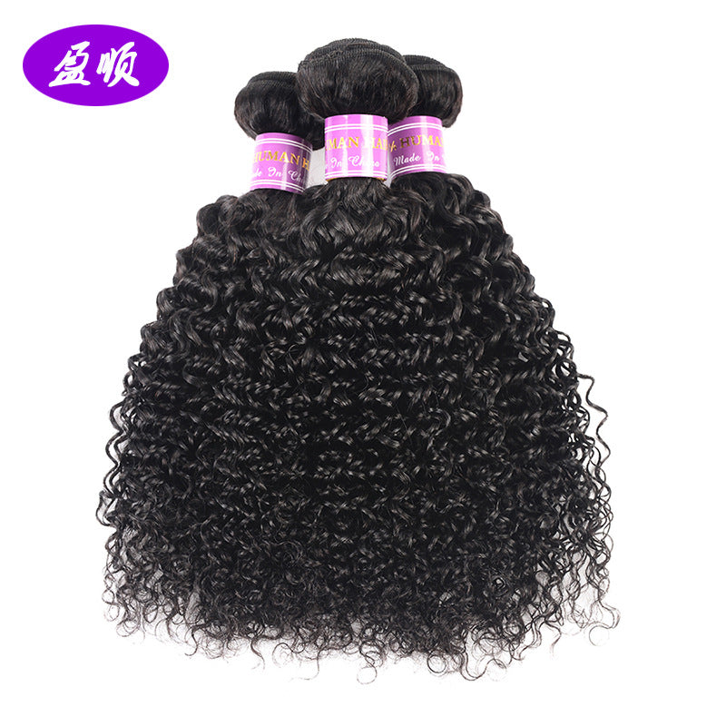 Kinky Curly Human Hair Bundles with Closure Option - Lace Avenue Hair 8