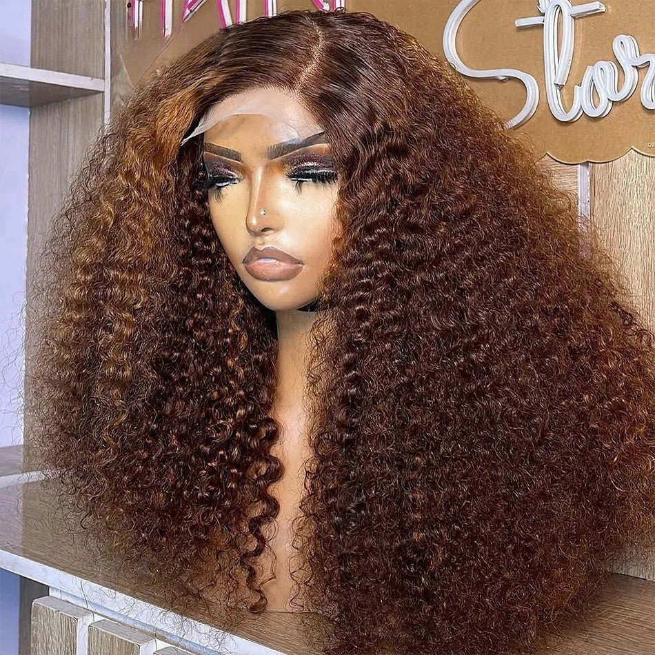 Curly Human Hair Pixie Lace Wig, Double Drawn - Lace Avenue Hair 4