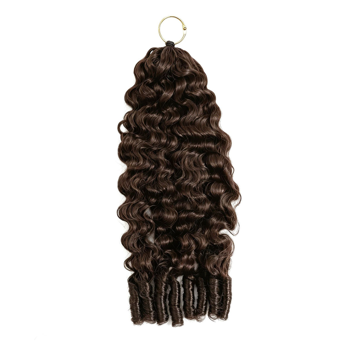 Curly Human Hair Feather-Style Lace Wig - Lace Avenue Hair 3