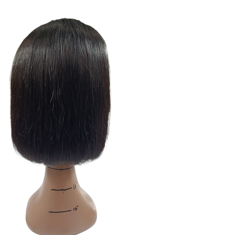 Straight Human Hair Bob Lace Front Wig, 13x4 Lace - Lace Avenue Hair 4