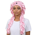 Satin Sleep Cap with Bow - Lace Avenue Hair 4