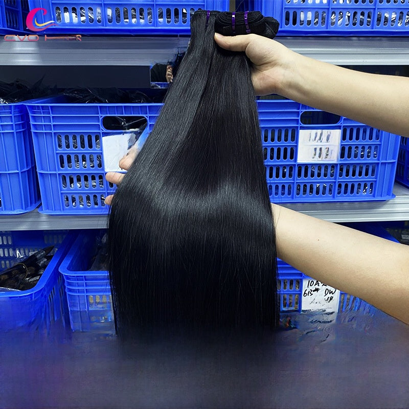 Bone Straight Human Hair Bundles, Hand-Woven - Lace Avenue Hair 2