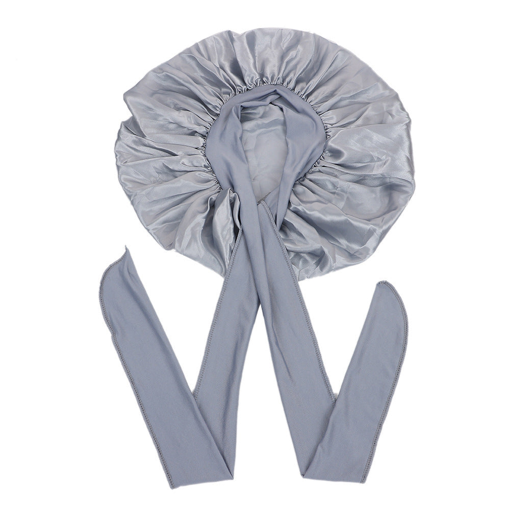 Satin Criss-Cross Sleep Bonnet - Lace Avenue Hair 20
