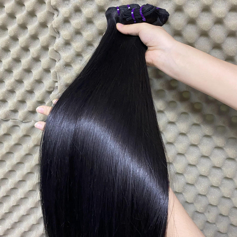 Bone Straight Human Hair Bundles, Hand-Woven - Lace Avenue Hair 1