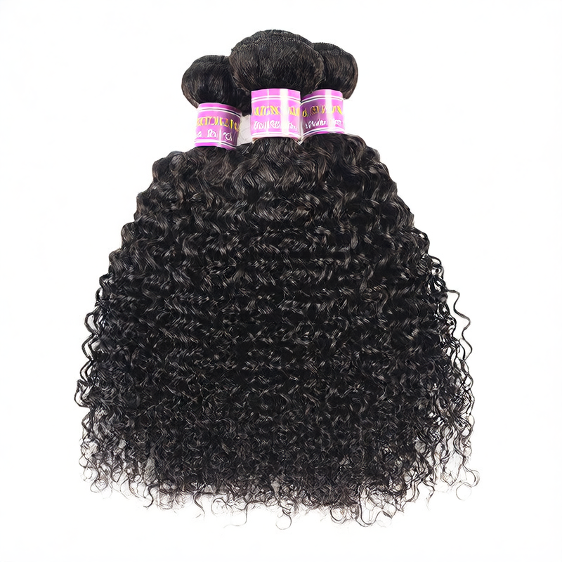 Kinky Curly Human Hair Bundles with Closure Option - Lace Avenue Hair 6