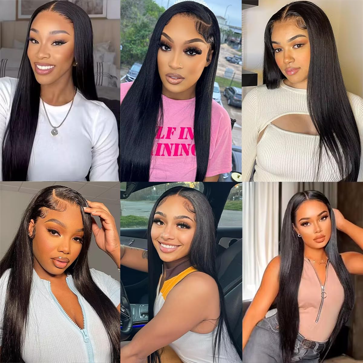 Straight Glueless Wig, 4x6 Pre-Cut Lace - Lace Avenue Hair 2