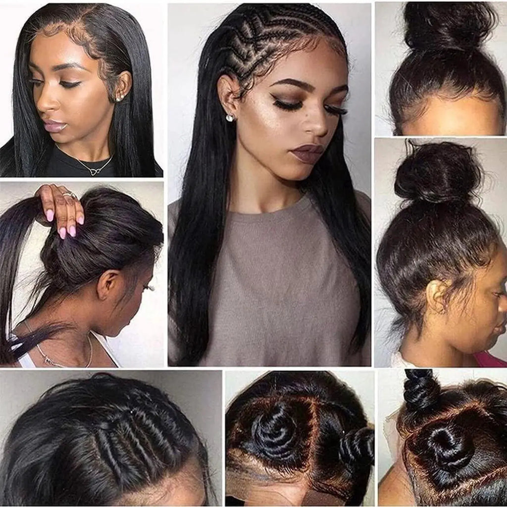 Straight Glueless Wig, 4x4 Pre-Cut Lace - Lace Avenue Hair 4