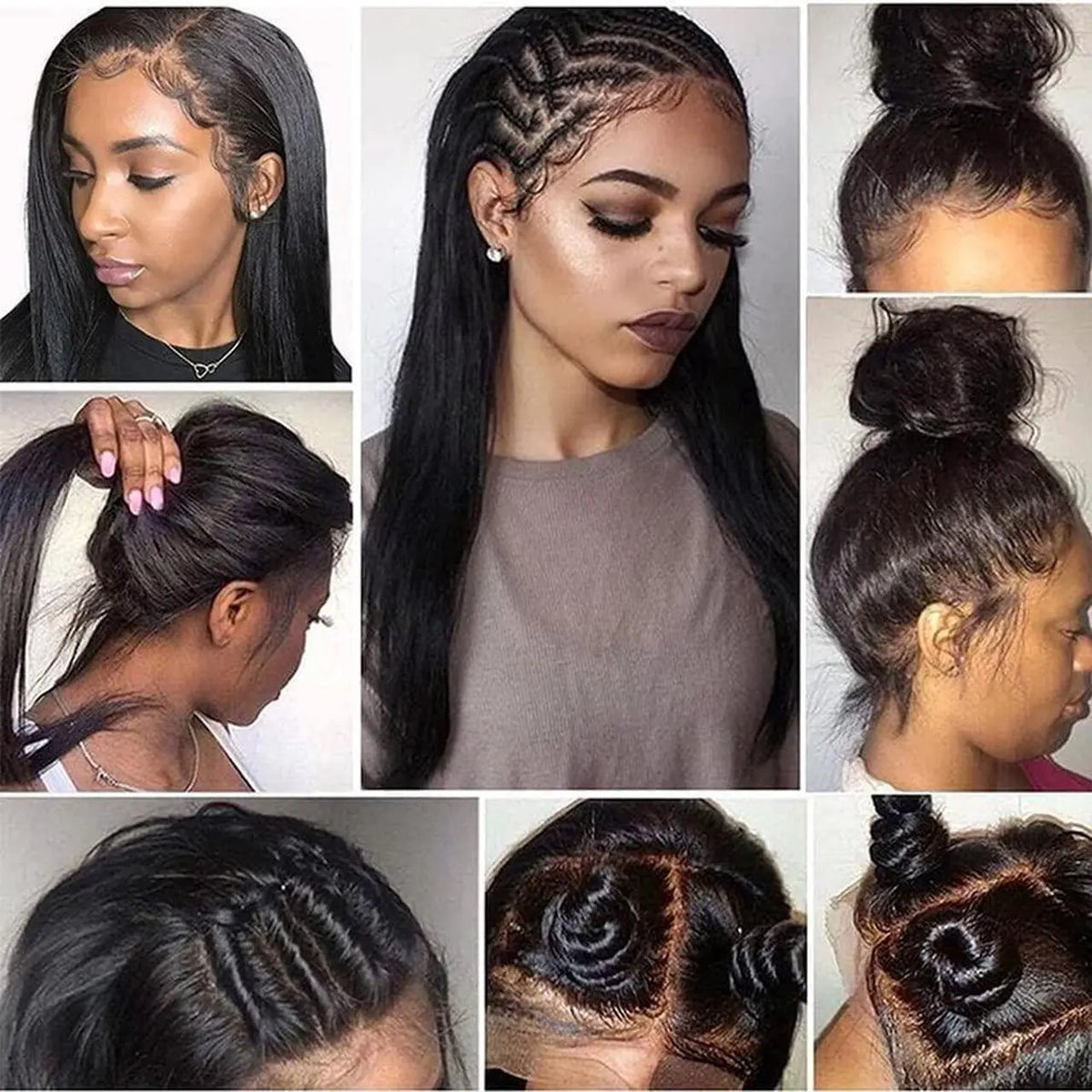 Straight Glueless Wig, 4x4 Pre-Cut Lace - Lace Avenue Hair 4