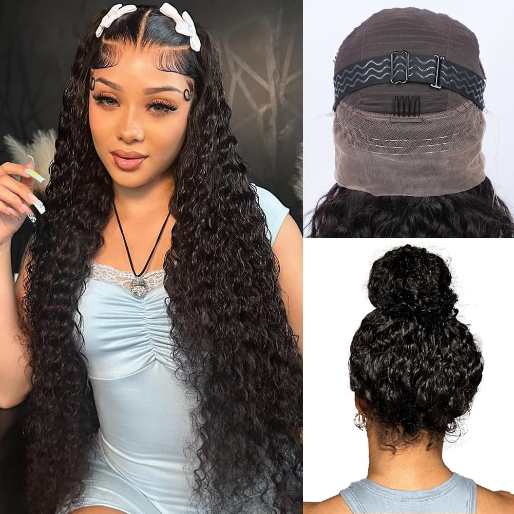 Water Wave 360 Lace Wig, Natural Color - Lace Avenue Hair 2
