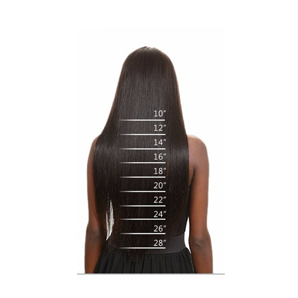 Silk Straight Human Hair Bundles, 100g - Lace Avenue Hair 12